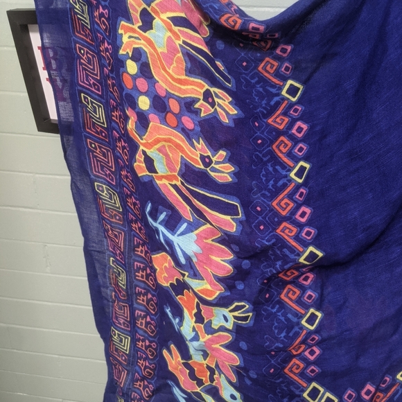 Theodore and Callum full length blue swim cover up. - Picture 5 of 9